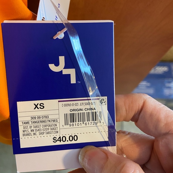 NWT JoyLab Gameday Strappy Active Dress Dark Orange with built in shorts Size XS - Picture 7 of 7